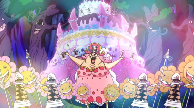 アニメワンピースさん ビッグマムがケーキを食べるだけで1話30分を使ってしまうｗｗｗｗ 超マンガ速報